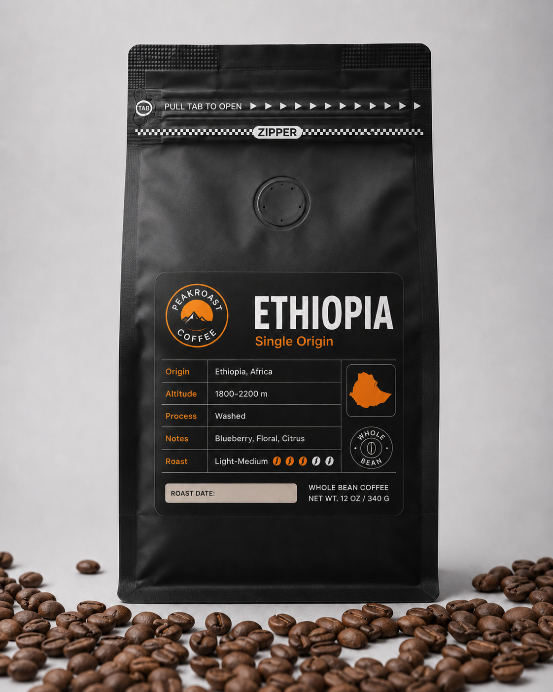 Ethiopia Single Origin Coffee Beans